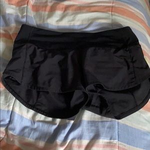 black lululemon speed ups
